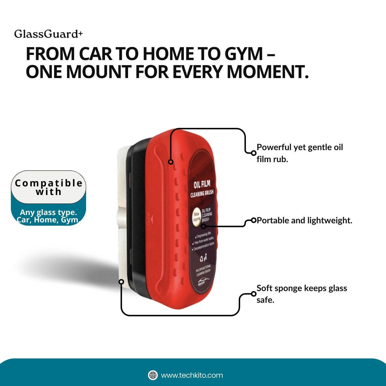 Hydrophobic GlassGuard+®