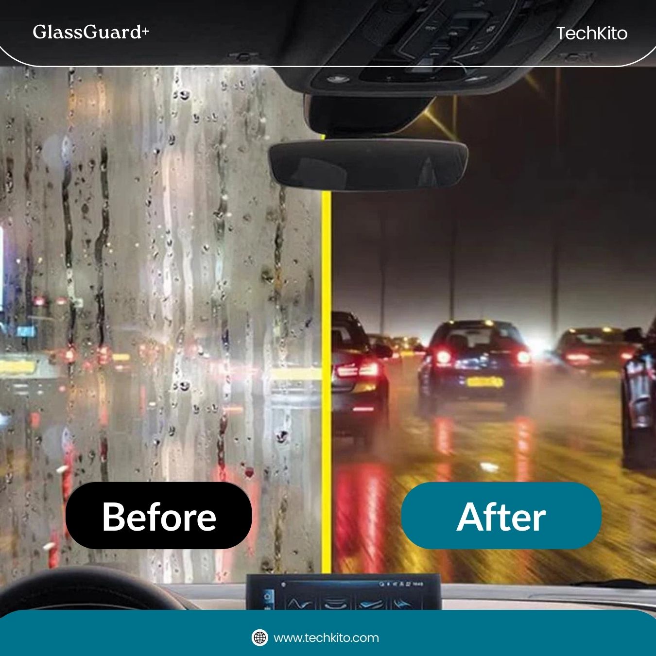 Hydrophobic GlassGuard+®
